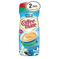 Coffee Mate French Vanilla Sugar Free Coffee Creamer 10.2 Oz (Pack of 2)