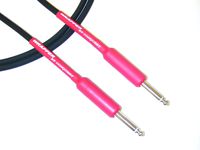 Conquest Sound SWW 25R 25-Feet Hi-Definition Instrument/Guitar Cable and Switchcraft Plugs with Red Heat Shrink