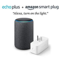 Echo Plus (2nd Generation) with Amazon Smart Plug - Charcoal