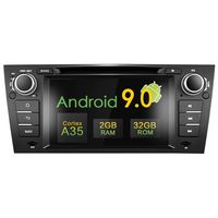 Amaseaudio Upgrade Android 9.0 32GB ROM 7 Inch TFT LCD 1-Din Online Navigating Car Stereo Auto Radio Mirrorlink WiFi GPS for BMW 3 Series E90 E91 E92 E93