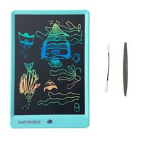 ZBHANTANG LCD Writing Tablet 10 Inch Drawing Board Doodle Board with Colorful Screen, Writing Board Electronic Doodle Pads Learning Tablet for Kids and Adults (Blue)