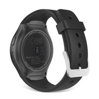 Dadanism Sports Band Fit Gear S2, Soft Silicone Replacement Band for Samsung Gear S2 (SM-R720/ SM-R730 ONLY) Smart Watch, NOT FIT S2 Classic Watch (SM-R732/ SM-R735) & Gear Fit2 Watch - Black