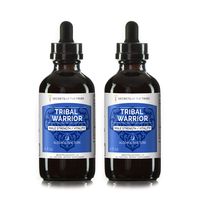 Secrets Of The Tribe - Tribal Warrior, Herbal Supplement Blend Drops Alcohol Liquid Extract, Male Strength/Vitality (2x4 fl oz)