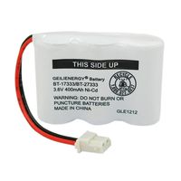 Geilienergy BT-17333 BT-27333 Handset Telephone Rechargeable Battery 2/3AA 3.6V NI-CD Cordless Phone Battery Compatible with Vtech BT17333 BT27333 BT-17233 BT17233 BT-163345 CS5121 (Pack of 1)