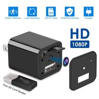 Hidden Camera, Motion Detection,USB Charger Hidden Camera, Surveillance Camera, Spy Camera, Nanny Spy Pet Baby Security Surveillance Camera，No Wi-Fi Needed