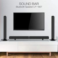 50W Detachable Wireless Bluetooth Soundbar Bass Speaker 3D Surround HiFi Sound bar Stereo Bass Subwoofer Home Theatre for TV PC