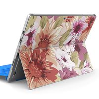 igsticker Ultra Thin Premium Protective Back Stickers Skins Universal Tablet Decal Cover for Microsoft Surface Pro 4/ Pro 2017/ Pro 6(2018) 000749 Flower　Reef