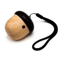 JSAUX Portable Mini Wireless Nut Speaker with Enhanced Bass and Built-in Mic and Sling for Home Outdoor Travel Compatible with iPhone iPad Android Samsung Tablet and More