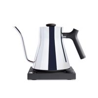 Stagg EKG Electric Pour-Over Kettle For Coffee And Tea, Polished Steel, Variable Temperature Control, 1200 Watt Quick Heating, Built-in Brew Stopwatch