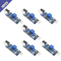 Comidox 10PCS IR Infrared Obstacle Avoidance Sensor Module Photoelectric Reflection Sensor for Arduino Smart Car Robot