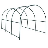Strong Camel Greenhouse Replacement Frame for 12'X7'X7' Larger Hot Garden House, Support Arch Frame Climbing Plants/Flowers/Vegetables (12'X7'X7')