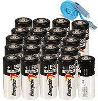 Energizer E90 (20-Pieces) MN9100 LR1 UM-5 UM5 1.5v Alkaline battery