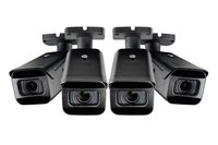 4-Pack of Lorex LNB9272S 4K 8MP 30FPS Vari-Focal 4X Zoom Bullet Camera w/Listen-in Audio