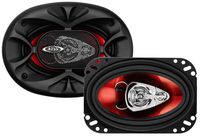 BOSS Audio Systems CH4630 Car Speakers - 250 Watts of Power Per Pair and 125 Watts Each, 4 x 6 Inch, Full Range, 3 Way, Sold in Pairs, Easy Mounting
