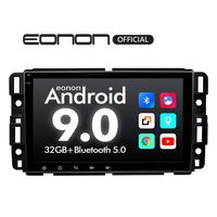 Car Stereo, Double Din Car Stereo, Eonon Car Stereo with Bluetooth 8 Inch Car Radio GPS Navigation for Car Support Android Auto/Apple Carplay/Bluetooth 5.0/Fast Boot/DVR/Backup Camera/OBDII-GA9380