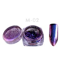 Nail Art Tool,Putar Sexy 6 Colors Powder Flakes Nail Bling Mirror Shimmer Powder Nail Art Glitter