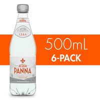 Acqua Panna Natural Spring Water, 16.9-ounce plastic bottles (Pack of 6)