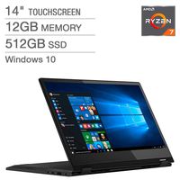 Lenovo Flex 14 2-in-1 Ryzen 7 512GB SSD, 12GB RAM, Vega 10, Win 10 Home 81SS000FUS