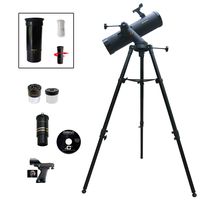 Cassini 640mm x 102mm Astronomical Telescope Kit - Free 6.8mm - 16mm Zoom Eyepiece
