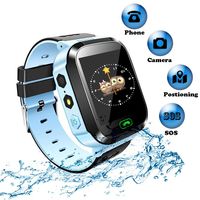 SzZjYw Kids smartwatch 1.44" HD Touch Screen Tow-Way Call Voice Chat LBS/GPS Locator SOS Games Camera Clock Compatible with iOS & Android for 3-12 Years Old Girls Boys Kids Gift