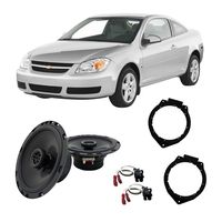 Compatible with Chevy Cobalt 2005-2010 Front Door Factory Replacement Harmony HA-R65 Speakers