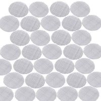 Pipe Screen Filters - 100pcs Stainless Steel Pipe Screens Smoking Bowl Screen Filters for Tobacco Pipes