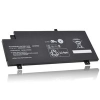 CQCQ VGP-BPS34 Compatible Battery Replacement for Sony Vaio SVF15A17CLB SVF15AC1QL SVF14A SVF14AC1QL SVF15A17CLB SVF15AC1QL SVF14AC1QL SVF15AA1QM VGP-BPL34 BPS34 OEM New (11.1V 3650mAh/41Wh)