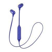 JVC Wireless Memory Foam Earbud Marshmallow Wireless Memory Foam Earbud, Blue (HAFX29BTA)