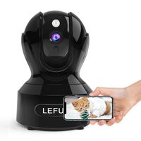 Updated Wireless Security Camera, Lefun 1080P Smart AI Pet Camera Baby Cam with Sound Motion Detection, Pan/Tilt/Zoom Wireless IP Cam for Home Security, 2 Way Audio Night Vision Cloud Storage