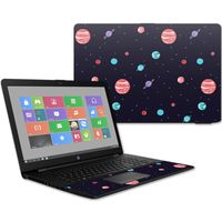 MightySkins Skin Compatible with HP 17t Laptop 17.3" (2017) - Bright Night Sky | Protective, Durable, and Unique Vinyl Decal wrap Cover | Easy to Apply, Remove, and Change Styles | Made in The USA
