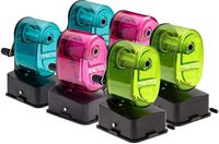 X-Acto Bulldog Vacuum Mount Manual Pencil Sharpener, 6 Count Pencil Sharpner (2012687)