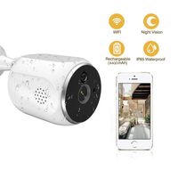Outdoor Security Camera- eLinkSmart 720P 2.4G WiFi Camera IP65 Waterproof Night Vision Two-Way Audio,Motion Detection Activity Alert for iOS/Android