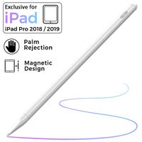 Stylus Pen for iPad with Palm Rejection, iPad Pencil with Magnetic Design Compatible with Apple iPad 6th 7th Gen/iPad Pro 3rd Gen/iPad Mini 5th Gen/iPad Air 3rd Gen, Rechargeable Active Stylus