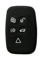 KAWIHEN Silicone Key Fob Cover Protector For Land Rover 5 Button key fob case LR2 LR4 Discovery Range Rover Sport Discovery Evoque LR052882 KOBJTF10A LR052905