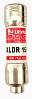 Littelfuse KLDR015.TXP Class CC Fuse, 600V, Time Delay, 15 Amp RoHS (Pack of 10)