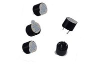 Elepartpro 5Pcs Buzzer 5V Active 129.5mm Continuous Sound Super Long Sound Intelligent Four-Wheel Drive Robot，Car Electronic Alarm Clock Electronic Products