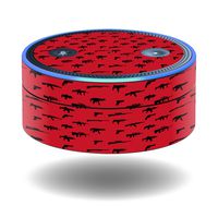 MightySkins Skin Compatible with Amazon Echo Dot - Guns | Protective, Durable, and Unique Vinyl Decal wrap Cover | Easy to Apply, Remove, and Change Styles | Made in The USA