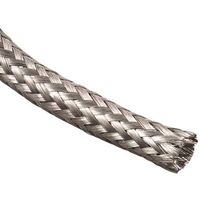 Electriduct 1/2" Metal Braided Sleeving RFI/EMI Shielding - 50 Feet