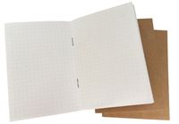 Dotted Notebook Compatible with Bullet Journal Sketchbook - Set of 3 Dot Grid Inserts for Passport Size Travelers Notebook - 100gsm Paper, 192 Pages - Perfect Refill for 5.3 x 4.1'' Leather Journal