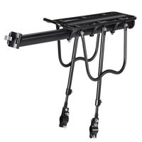 SONGMICS Bike Cargo Rack Carrier, Universal, Adjustable Bicycle Carrier, USBC02B