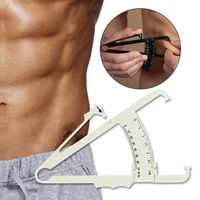 Fat Measure Caliper,Body Fat Calipers for Accurately Measuring Caliper Measurement Tool for Body Fat with Body Fat Percentage Measure Charts