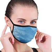 Breathable Dust Mask, Cute and Fun Mask, Unisex, Ice Crack Theme, Size 4.9x6.9 Inches (12.5x17.5 cm)