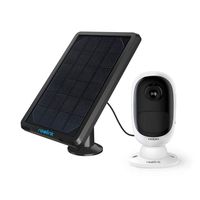 Reolink Outdoor Security Camera Wireless Rechargeable Battery 1080P Video Night Vision Motion Detection, 2-Way Audio, Waterproof Support Google Assistant, Cloud Storage | Argus 2 + Solar Panel