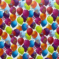 Jillson & Roberts Bulk Gift Wrap, Balloon White, Full Ream 833' x 24"