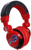 iHip NFH22BUB NFL Buffalo Bills DJ Style Headphones, Red/Blue (Discontinued by Manufacturer)
