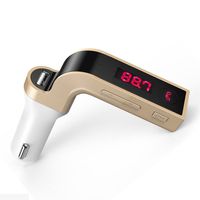 Wireless Bluetooth LCD FM Transmitter Modulator Aux Car Kit MP3 Player SD Remote for Car/Home Black