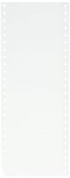Compulabel Pinfeed Labels Fanfold Permanent Adhesive, 4" x 2 15/16", White (111600)
