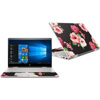 Mightyskins Skin Compatible with Hp Envy X360 Convertible 15" (2018) - Hibiscus | Protective, Durable, and Unique Vinyl Decal Wrap Cover | Easy to Apply, Remove, and Change Styles | Made in The USA