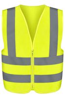 Neiko 53942A High Visibility Safety Vest, X-Large, Neon Yellow