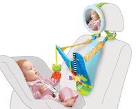 Taf Toys in-Car Play Center | Parent and Baby's Travel Companion, Keeps Both Relaxed While Driving, Mirror to Watch Baby from Driver's Seat, Enables Easier Drive and Easier Parenting.